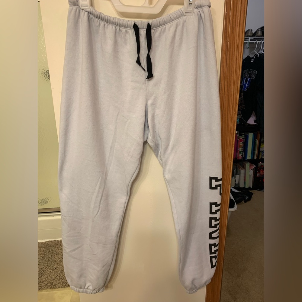 PINK Victoria secret sweat pants size large